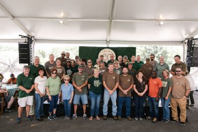 Sazerac 20 year employee group